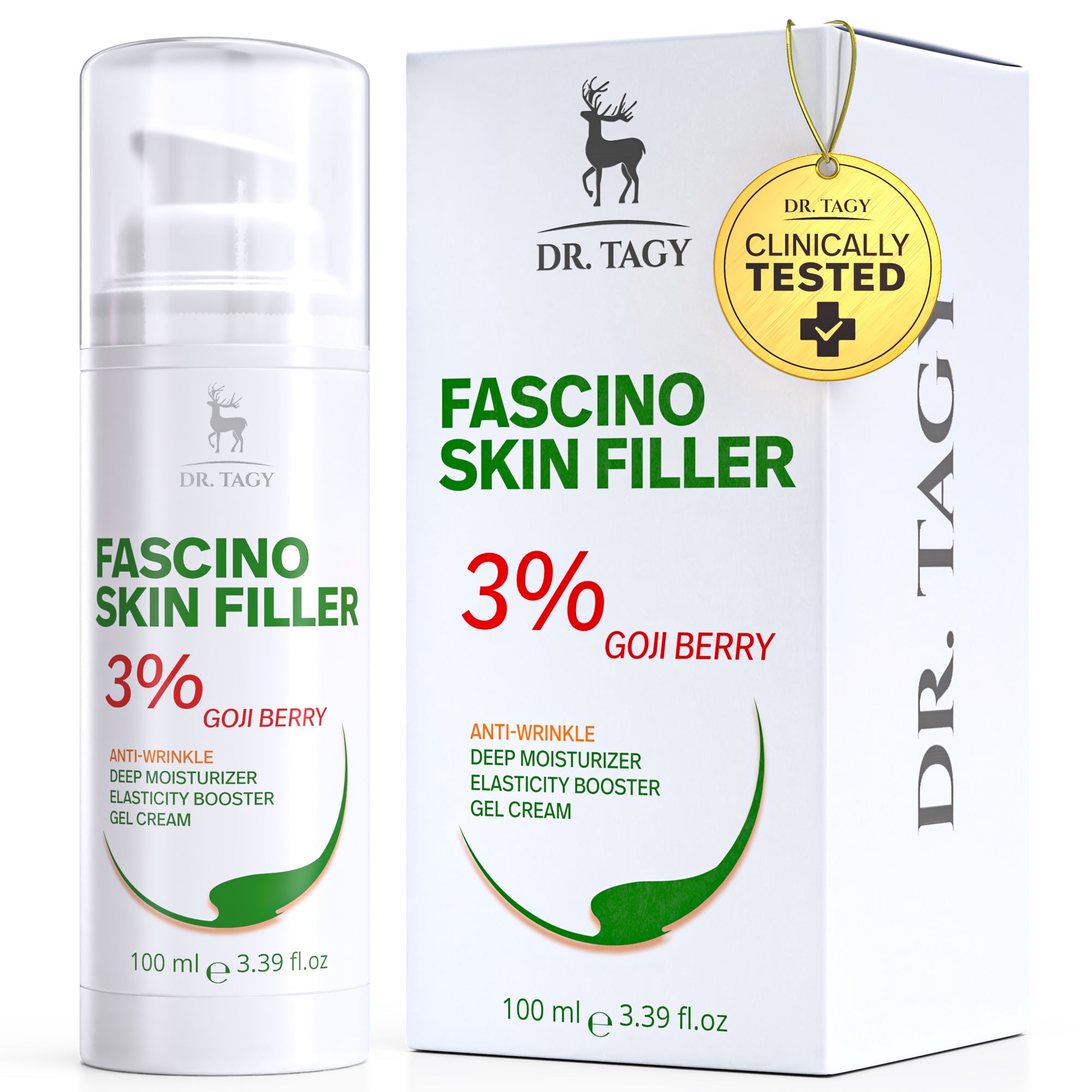 Reveal Youthful Radiance with DR. TAGY™ Fascino Filler Cream – The Ultimate Anti-Wrinkle Solution!