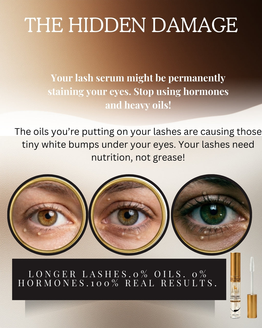 Eyeluxe | Water-Based Peptide Lash & Brow Serum by Dr. Tagy