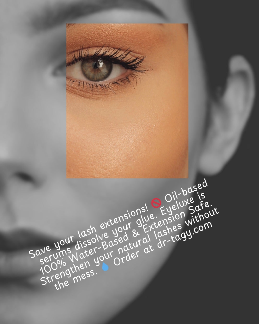 Eyeluxe | Water-Based Peptide Lash & Brow Serum by Dr. Tagy