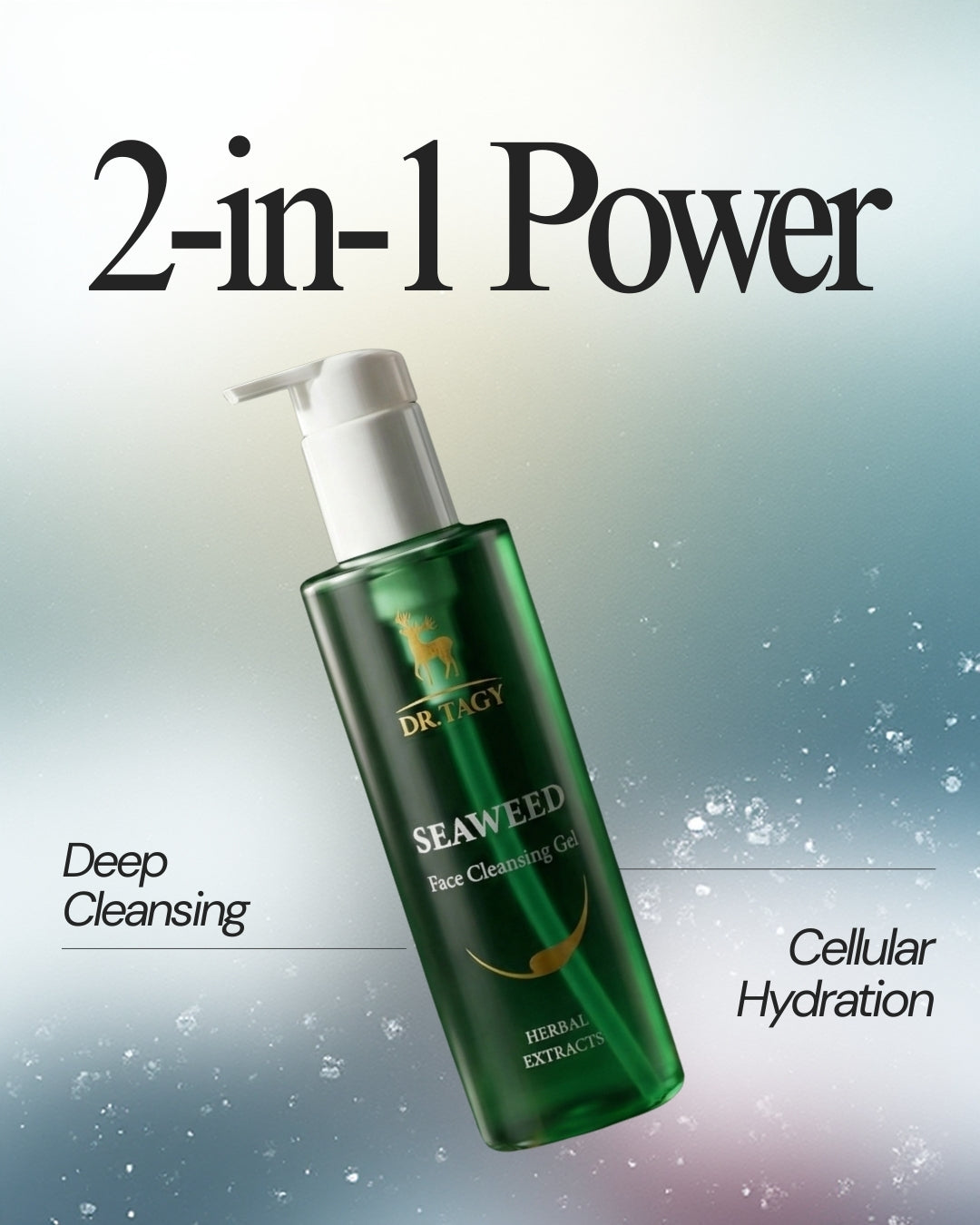 Seaweed Face Cleanser with Omega-3 – 200 ml