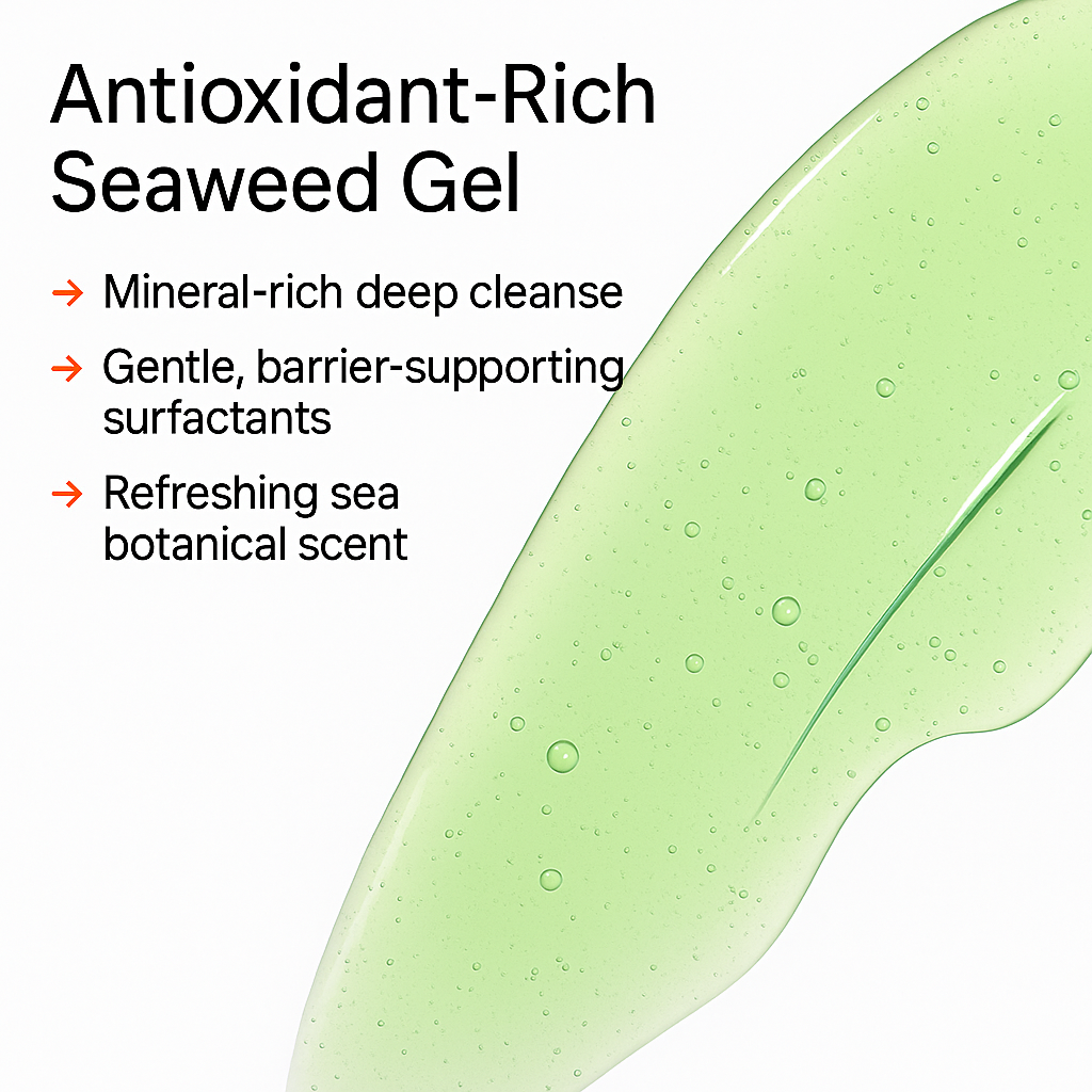 Seaweed Face Cleanser with Omega-3 – 200 ml