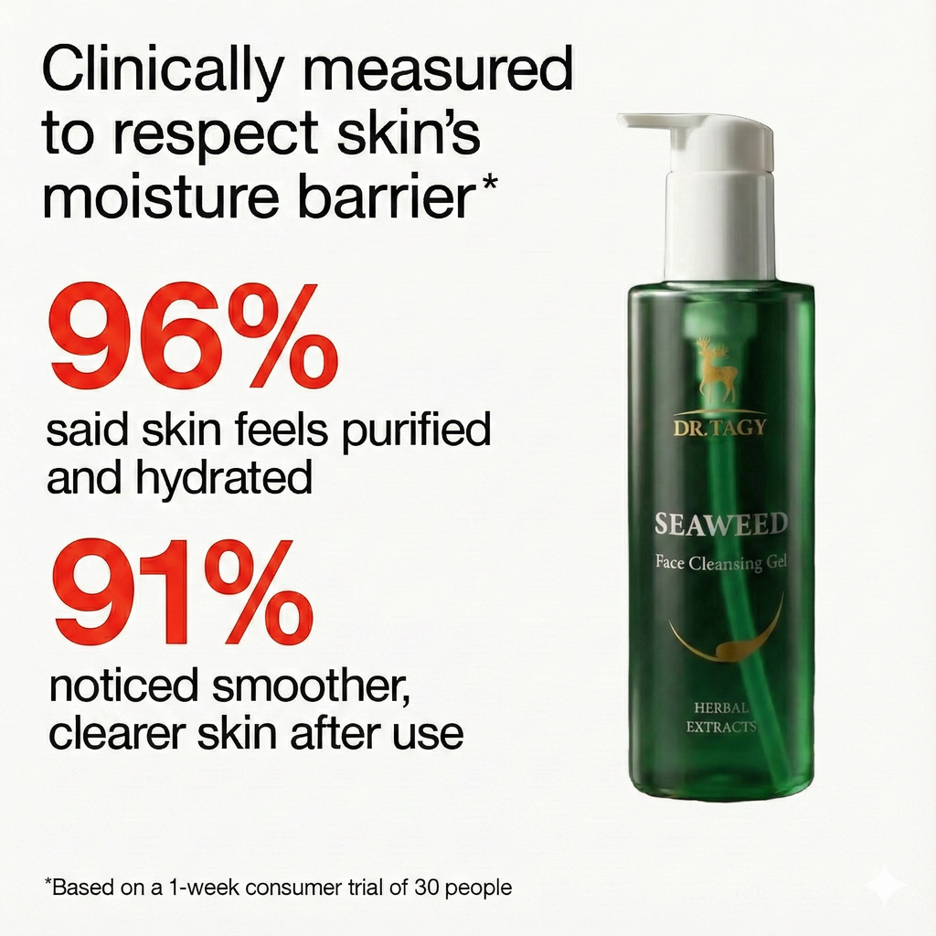 Seaweed Face Cleanser with Omega-3 – 200 ml