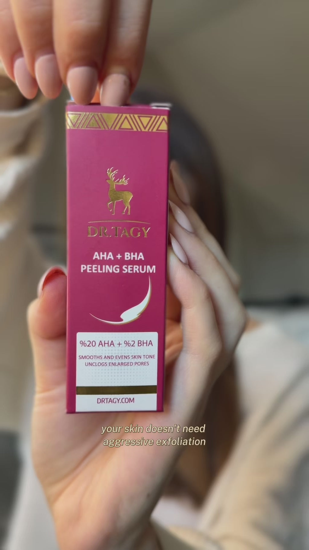 Dr. Tagy Fruit Acids Serum – AHA & BHA Exfoliating Glow Treatment