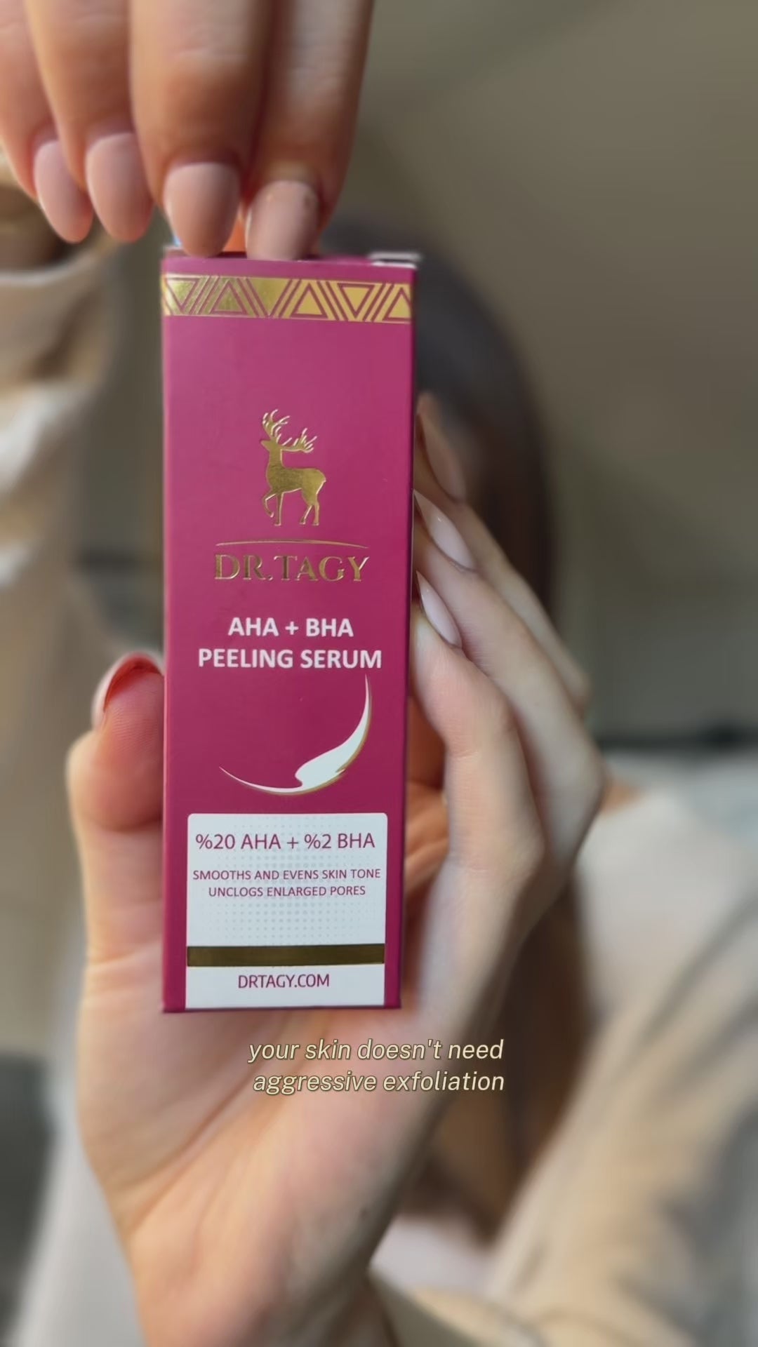 Dr. Tagy Fruit Acids Serum – AHA & BHA Exfoliating Glow Treatment