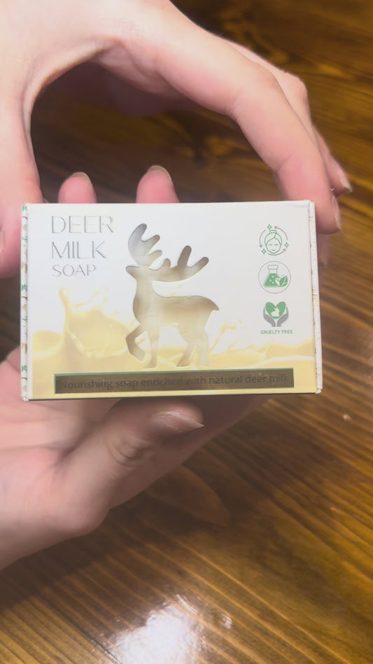 Deer Milk Soap by DR TAGY – Natural Brightening & Moisturizing Luxury Bar
