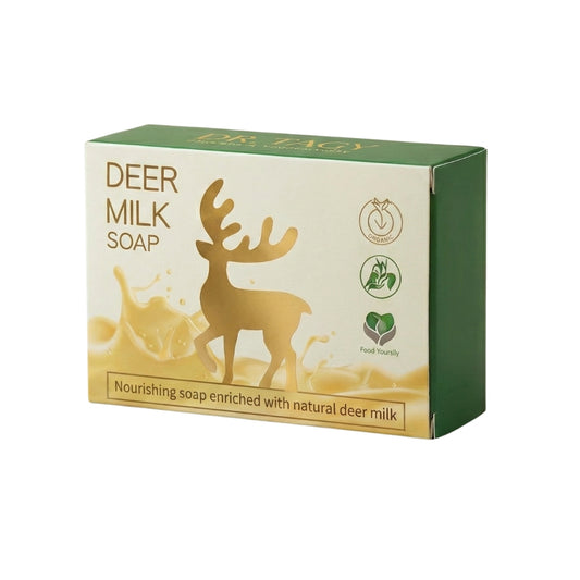 Deer Milk Soap by DR TAGY – Natural Brightening & Moisturizing Luxury Bar